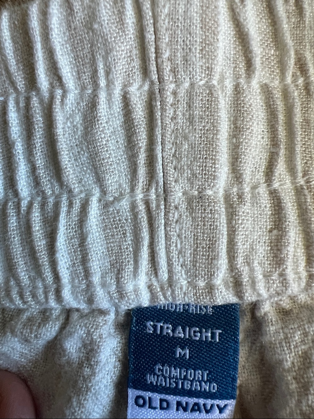 Linen striped pants - Picture 2 of 3